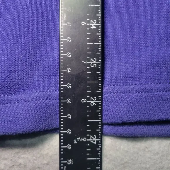 Polo Ralph Lauren 1/4 Zip Sweater Men's Medium Royal Blue Pony Designer - Picture 5 of 8